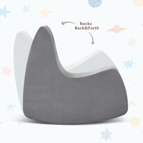 Kid's Rocking Chair,Soft 28D Sponge Core