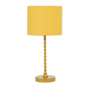 Modern Classic Desk Lamp Villa Living Room Bedroom Study Decorative Sereno Table Lamp Ochre and Gold 110-120V Table Light