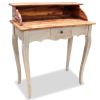 Writing Desk Solid Mahogany Wood 31.5"x15.7"x36.2"