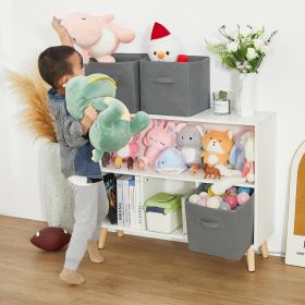 LED Kids Bookshelf and Toy Storage, Kids Bookcase with Storage, Kids Toy Storage Organizer, Bookshelf for Kids, Book Shelf for Kids Rooms and Bedroom