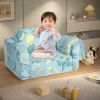 Toddler Couch - Kid Couch, Modular Kids Play Couch Set, Baby Couch, Kid Sofa Sofa Comfy, Foam Playroom Couch for Kids, Toddler Sofa That Fold Out