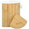 Bamboo Corner Laundry Basket 15.9 gal