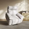 Power Lift Recliner for Elderly, Electric Reclining Chair with Massage and Heat, Single Sofa with USB Ports, Side Pockets for Living Room Bedroom
