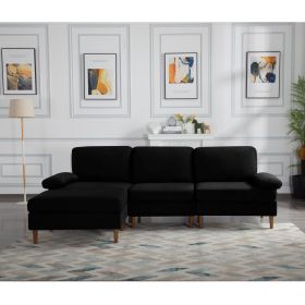 102.4' Modular sectional sofa