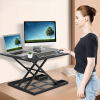 Adjustable Height Standing Desk, Ergonomic Rising Computer Table, Foldable Desk, Portable and Easy to Move