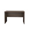 FM FURNITURE Rough Rock Minimalist Home Office Work Desk with Cable Management . Dark Walnut