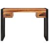 Desk with 2 Drawers 43.3"x19.7"x30.3" Solid Sheesham Wood