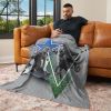 Marvel Captain America Expert Fighters Silk Touch Throw Blanket 40X50 Inches