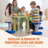 VEVOR Kids Wobble Chair, Active Chair with Sponge Cushion, Wobble Stool Improves Focus, Posture and Calm Children, Ideal for Schools and Preschools, A
