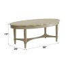 Fordon French Antique White Finish Coffee Table
