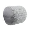 Cylindrical Pouf Chenille Fabric Upholstery Modern Ottoman, Footstool, Non-Slip Floor Pouf, Bean Bag Chair, 1pc Sitting Pouf