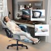 Ergonomic adjustable gaming chair with headrest and lumbar pillow, adjustable height, suitable for offices and gaming rooms