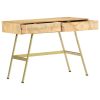 Writing Desk with Drawers 39.4"x21.7"x29.5" Solid Mango Wood