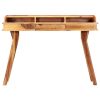 Writing Desk 45.3"x19.7"x33.5" Solid Sheesham Wood