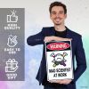 Mad Scientist Wall Decor Science Poster 8x12 inch Mad Scientist At Work Warning Sign Science Gifts Mad Scientist Decor Chemistry Poster Wall Art Decor