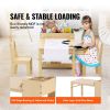 VEVOR Kids Art Table and 2 Chairs, 2-in-1 Toddler Craft and Play Activity Table, Wood Toddler Table and Chair Set with A Cabinet for Art, Craft, Readi