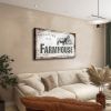 Canvas Wall Art for Farmhouse Wall Decor,Rustic Wall Art,Welcome To Our Farmhouse Sign Prints Painting Artwork Farm Themed Picture for Living Room Ent