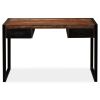 Desk with 2 Drawers Solid Reclaimed Wood 47.2"x19.7"x29.9"