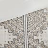4 Piece Printed Comforter Set with Throw Pillow