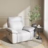 Power Lift Recliner for Elderly, Electric Reclining Chair with Massage and Heat, Single Sofa with USB Ports, Side Pockets for Living Room Bedroom