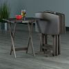 Dorian 5-Pc Snack Table Set; Oyster Gray