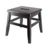Kaya 2-Pc Conductor Stool Set; Coffee