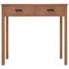 Office Desk 31.9"x15.7"x29.5" Solid Teak Wood