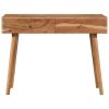 Desk 39.3"x20"x29.9" Solid Acacia Wood
