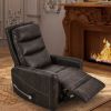 Swivel Glider Rocker Recliner Chair for Nursery,Manual Swivel Rocking Recliner,Mordern Home Theater Seating Soft Reclining Chairs for Living Room