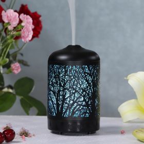 High Quality Colorful Night Light Aroma Machine Scent Ultrasonic Aromatherapy Essential Oil Diffuser (plug: UK)