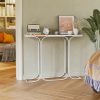 Console Table Narrow Sofa Table with Stable Metal Legs Entrance Table Home Decor Behind The Couch Table Modern Foyer Table for Living Room, Entryway