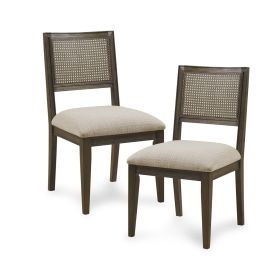 Armless Dining Chair Set of 2 (Color: as Pic)