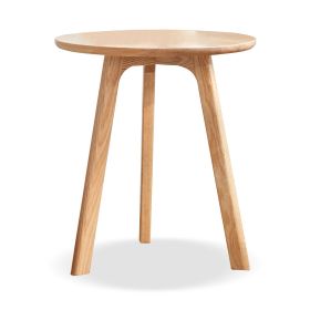 Round End Table- Small End Table Side Table Coffee Table Bedside Table Night Stand for Living Room Bedroom & Balcony (Color: as Pic)