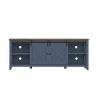 TV Stand for TVs Up to 65", Modern Farmhouse Wood Entertainment Center, Media Console Table with Storage Cabinet & Adjustable Shelves