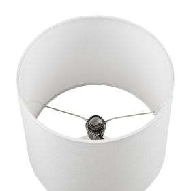 2-Tone Ceramic Table Lamp Set of 2 (Color: as Pic)