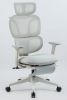 Foam office chair, ergonomic office chair, foam base, adjustable headrest, armrests, foot rests, with hanger