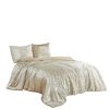 Inanna 3 piece Velvet bedspread