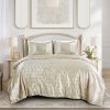 Inanna 3 piece Velvet bedspread