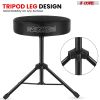 5Core Drum Throne Adjustable Guitar Stool 3" Padded Drummer Seat for Adults & Kids