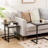 Multifunctional Nesting Coffee Table Set of 3 Pieces