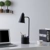 Metal Task Desk Lamp W/Organizer