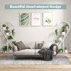 5 Tier Metal Plant Stand with Hanging Hook for Multiple Plants