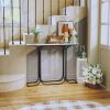 Console Table Narrow Sofa Table with Stable Metal Legs Entrance Table Home Decor Behind The Couch Table Modern Foyer Table for Living Room, Entryway