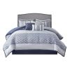 7 Piece Jacquard Comforter Set